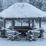 Spectacular Rural Log House With 2 Saunas Next To A Beautiful