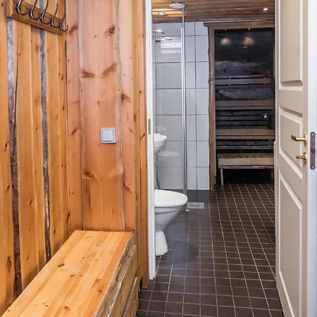 Casa de Férias Spectacular Rural Log House With 2 Saunas Next To A Beautiful Kuusamo