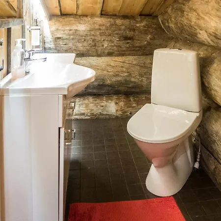 Spectacular Rural Log House With 2 Saunas Next To A Beautiful * 库萨莫