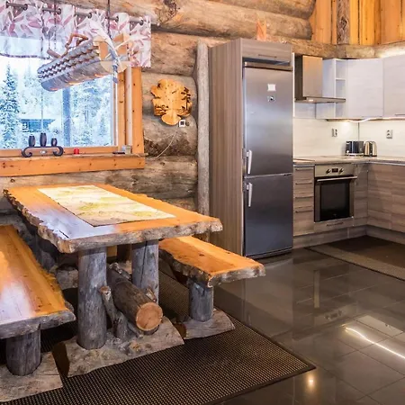 Spectacular Rural Log House With 2 Saunas Next To A Beautiful Ferienhaus Kuusamo