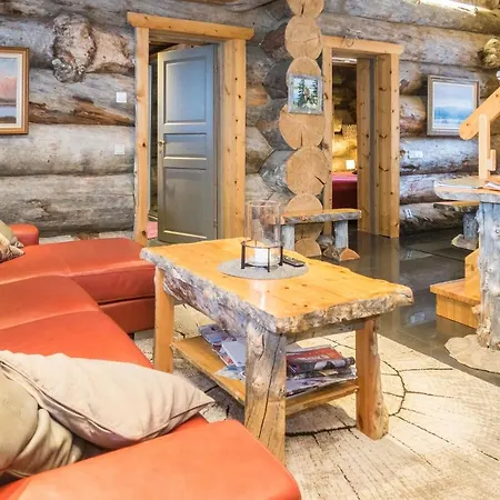 Spectacular Rural Log House With 2 Saunas Next To A Beautiful Ferienhaus