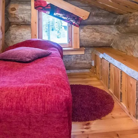 Ferienhaus Spectacular Rural Log House With 2 Saunas Next To A Beautiful *