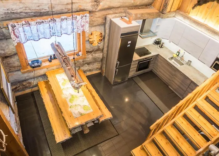 度假居 Spectacular Rural Log House With 2 Saunas Next To A Beautiful *