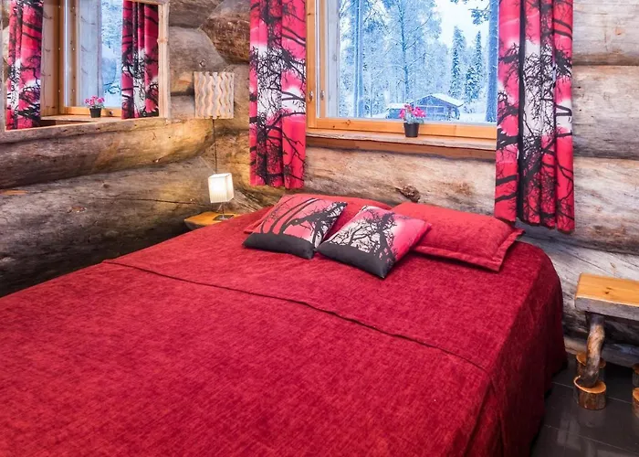 Spectacular Rural Log House With 2 Saunas Next To A Beautiful