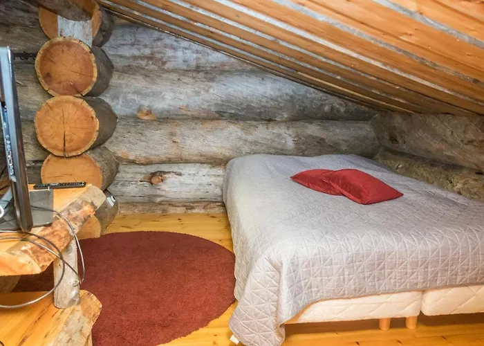度假居 Spectacular Rural Log House With 2 Saunas Next To A Beautiful *